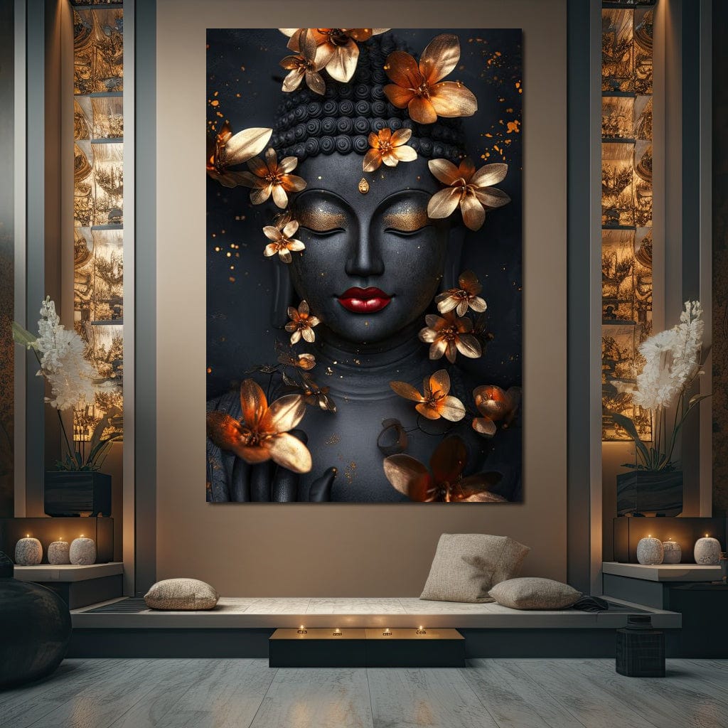 Tablou canvas cu portret zen, tablou canvas pentru perete